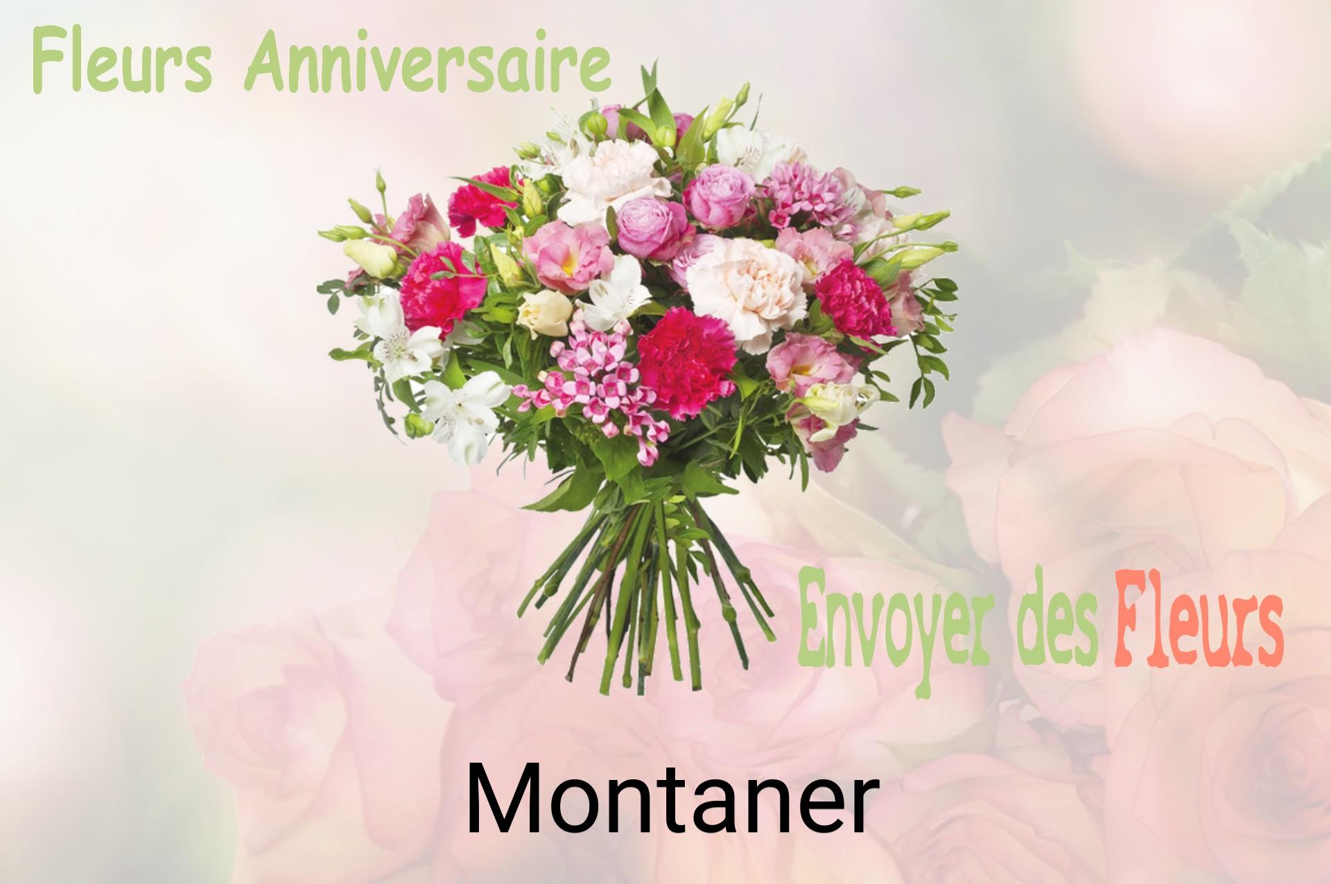 Bouquet de fleurs d’anniversaire livré à Montaner